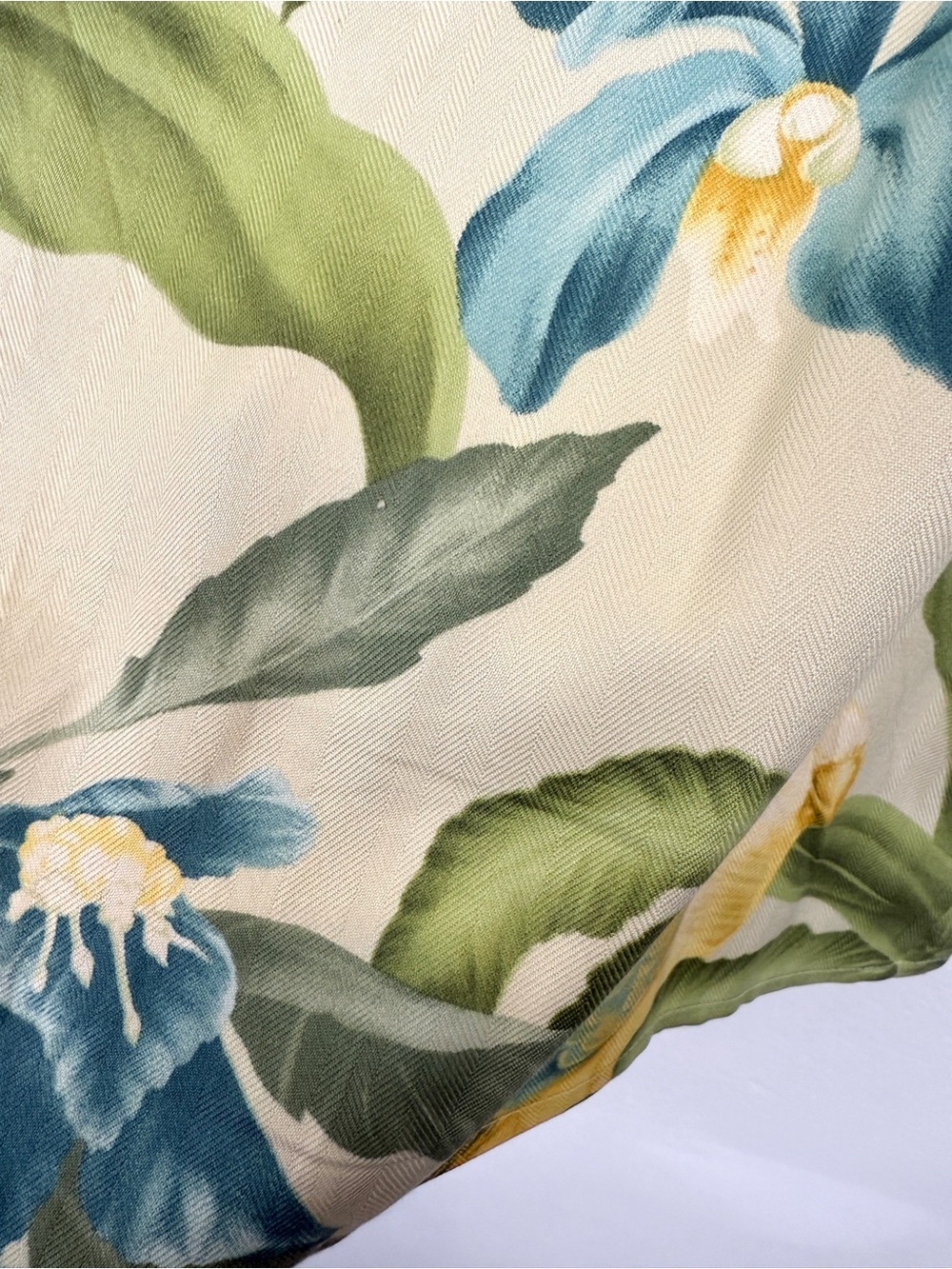 Tommy Bahama Silk Size 6 Tropical Bird Floral Wrap Skirt - Picture 5 of 7